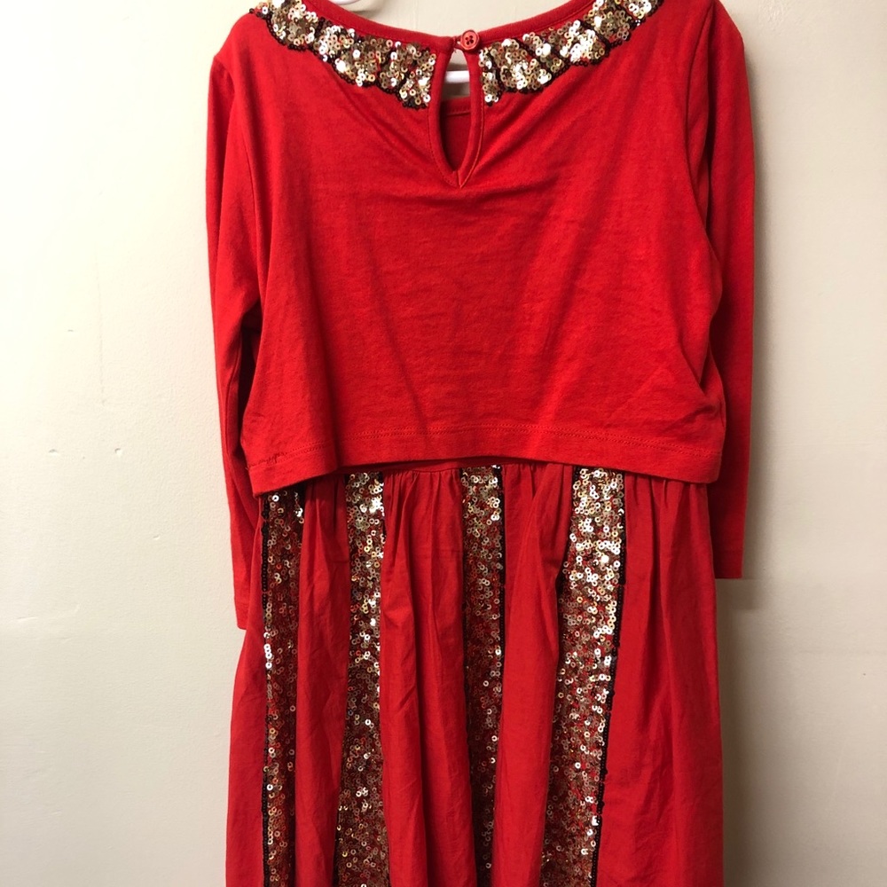 Mini Boden holiday dress 7-8Y - Picture 2 of 4